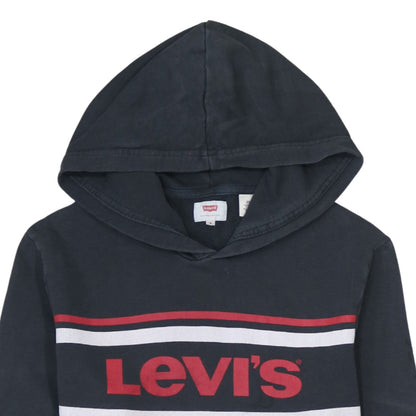 Mens UK Size S Levi's Black Pullover Hoodie