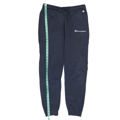 Mens UK Size S Champion Regular Fit Jogger Black Trousers