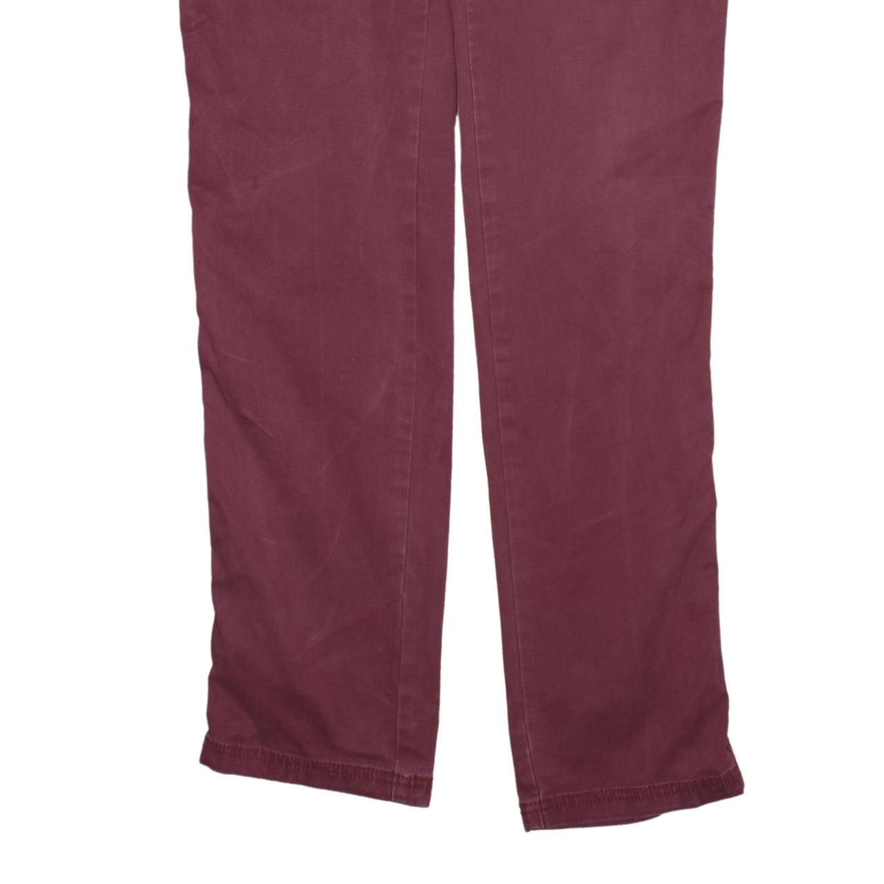 Mens UK Size M Tommy Hilfiger Regular Fit Chino Red Trousers