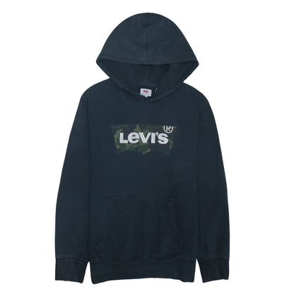 Mens UK Size S Levi's Black Pullover Hoodie