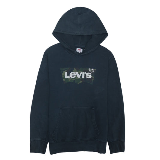 Mens UK Size S Levi's Black Pullover Hoodie