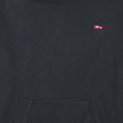 Mens UK Size XS Levi's Black Pullover Hoodie