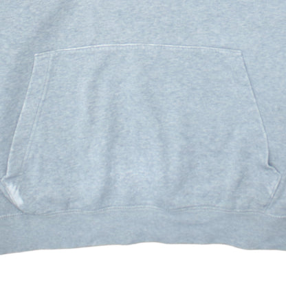 Nike Men's Grey Pullover Hoodie Size L Fleece Sweatshirt