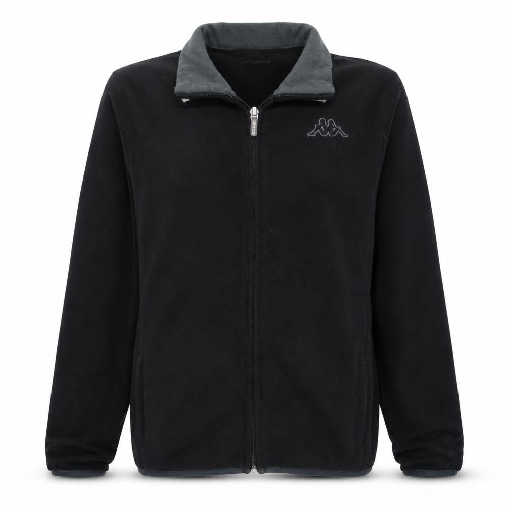 Womens UK Size M Kappa Black Basic Jacket
