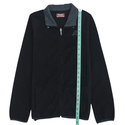 Womens UK Size M Kappa Black Basic Jacket
