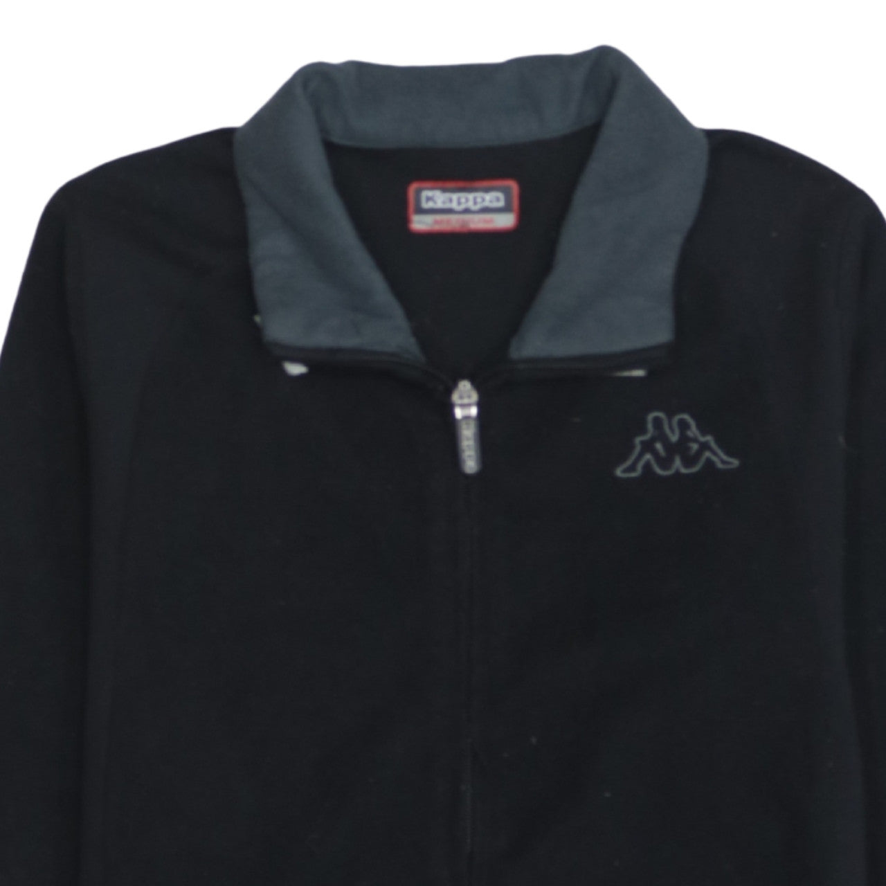 Womens UK Size M Kappa Black Basic Jacket