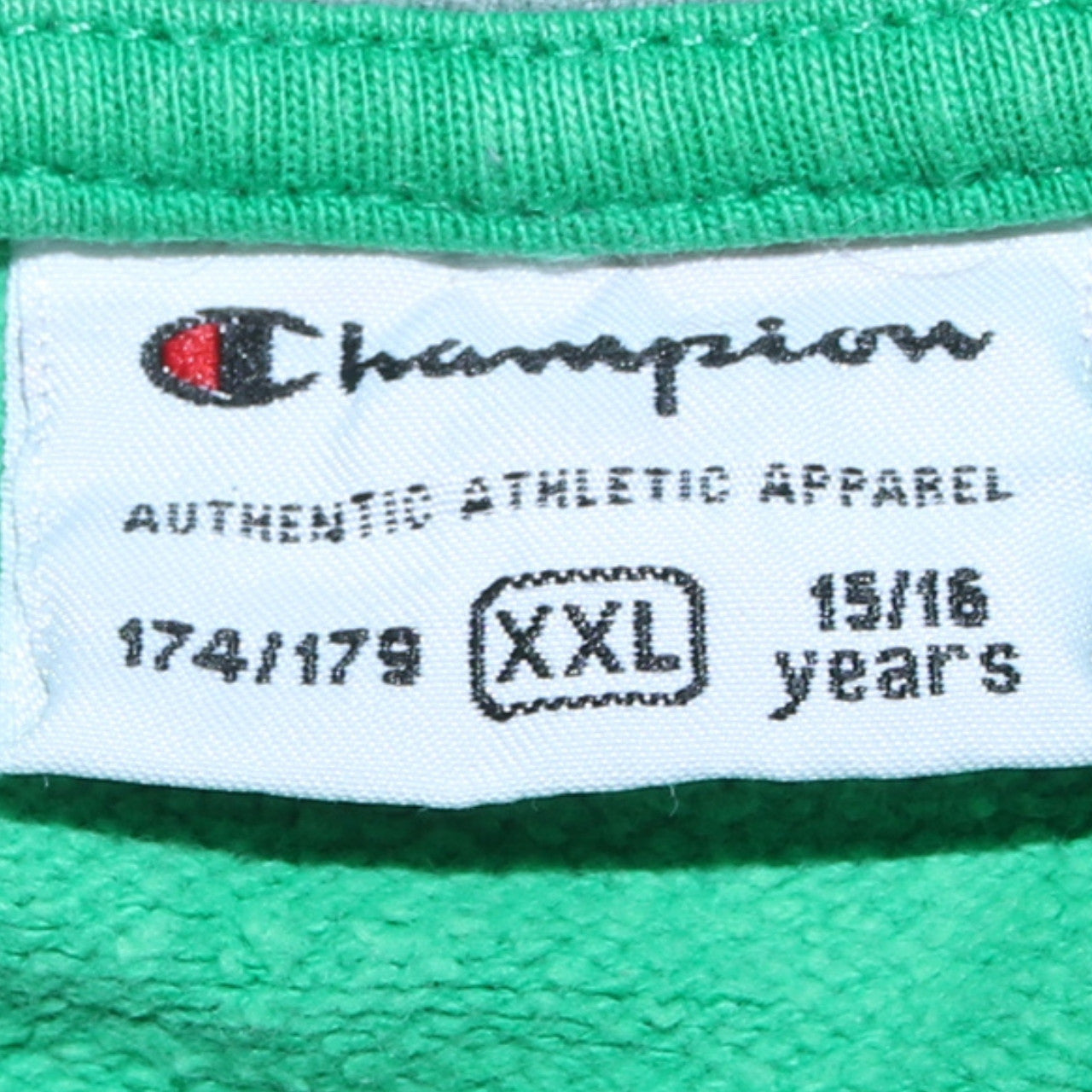 Boys UK Size 15-16 Years Champion Green Pullover Hoodie