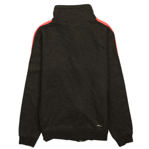 Womens UK Size S adidas Black Full Zip Hoodie