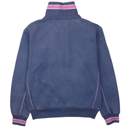 Mens UK Size S Kappa Blue Full Zip Sweatshirt