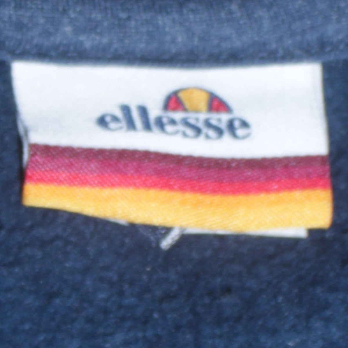 Ellesse Mens Blue Pullover Hoodie Medium Logo Sportswear