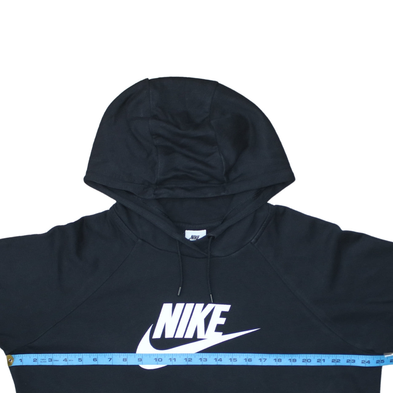 Womens UK Size XL Nike Black Pullover Hoodie
