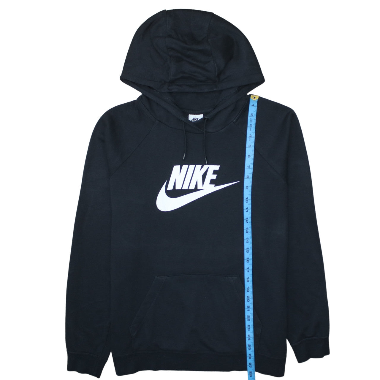 Womens UK Size XL Nike Black Pullover Hoodie