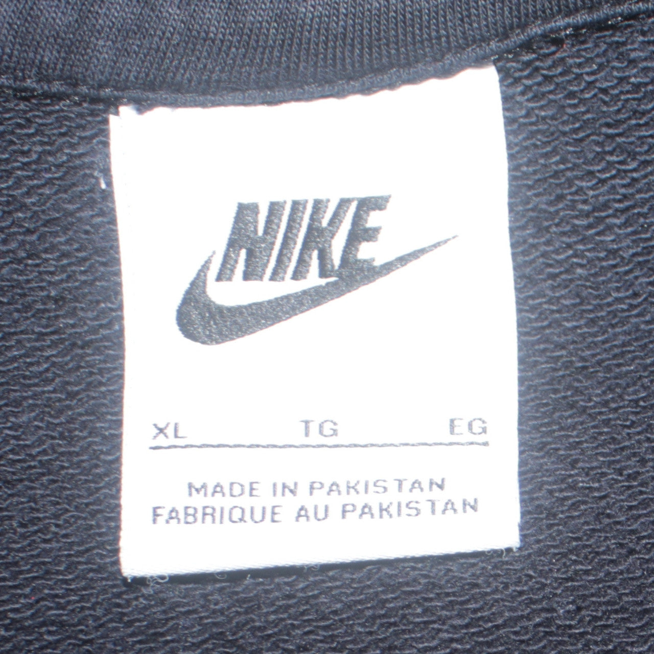 Womens UK Size XL Nike Black Pullover Hoodie