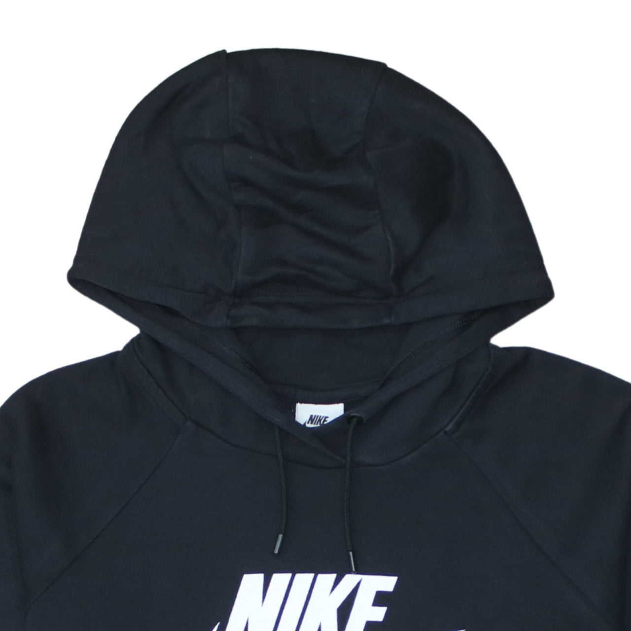 Womens UK Size XL Nike Black Pullover Hoodie