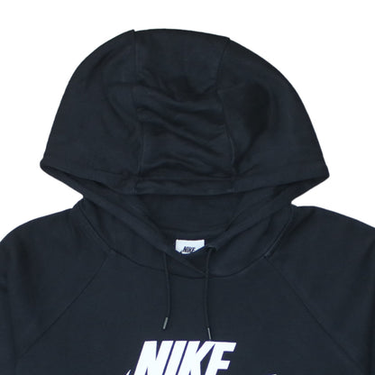 Womens UK Size XL Nike Black Pullover Hoodie