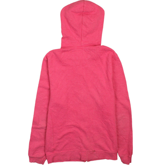 Womens UK Size L Champion Pink Full Zip Hoodie