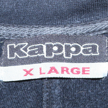 Mens UK Size XL Kappa Black Pullover Sweatshirt