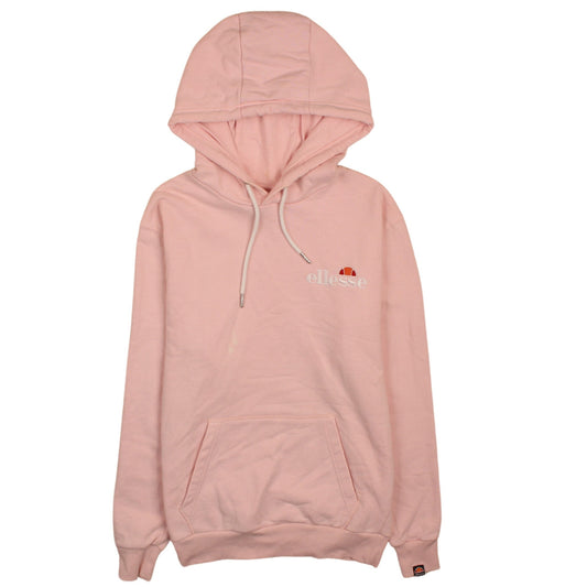 Womens UK Size 10 ellesse Pink Pullover Hoodie