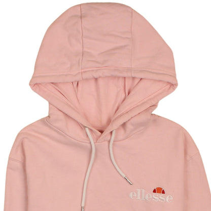 Womens UK Size 10 ellesse Pink Pullover Hoodie