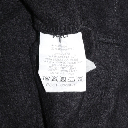 Boys UK Size 13 Years Hype Black Full Zip Hoodie