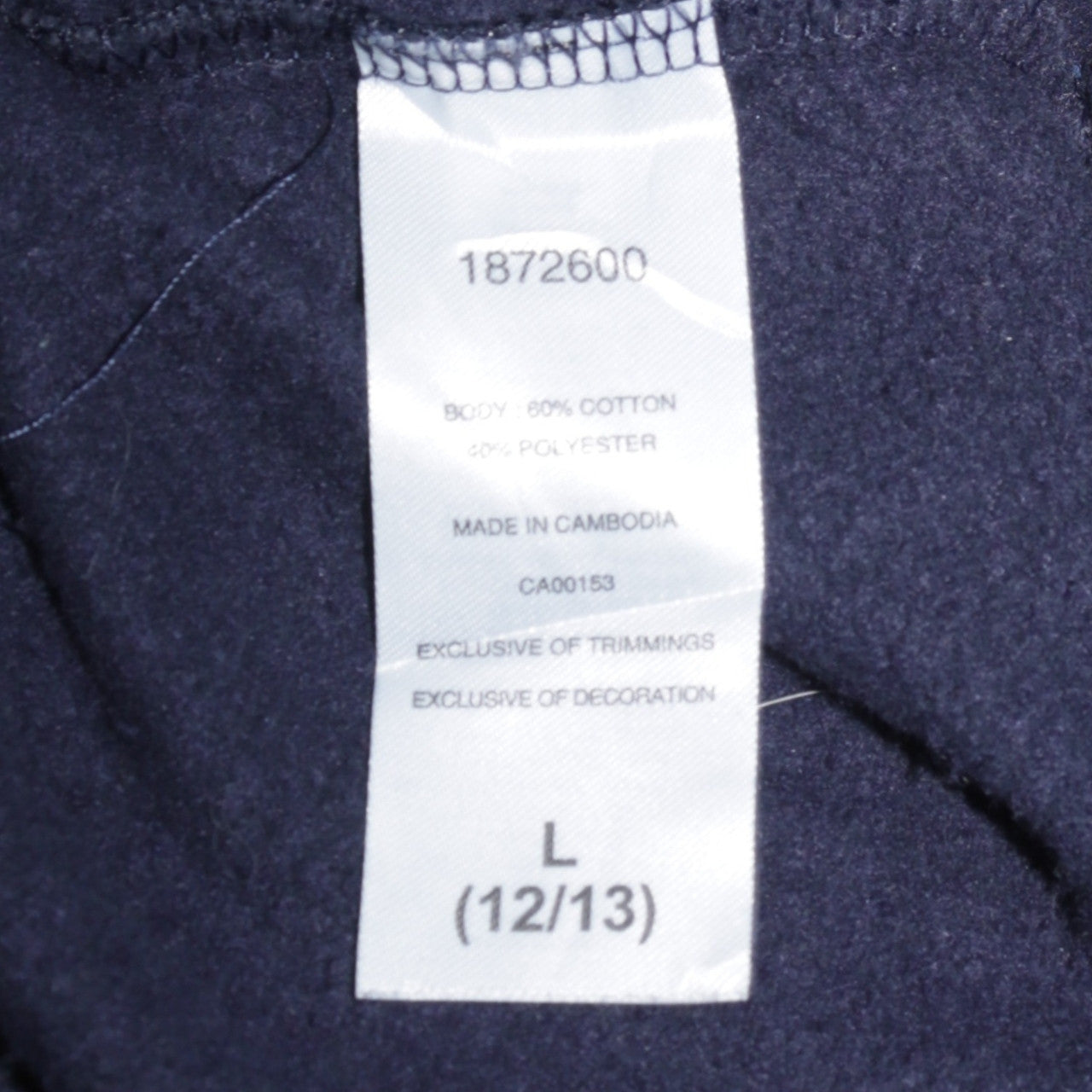 Boys UK Size 12-13 Years Champion Blue Pullover Hoodie