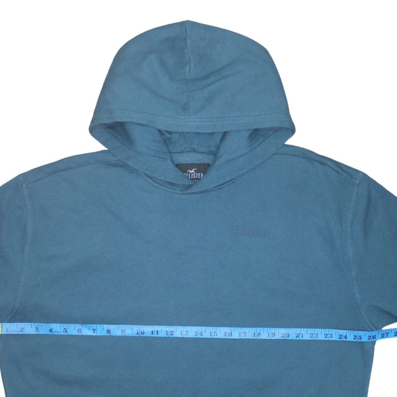 Mens UK Size XL Hollister Blue Pullover Hoodie