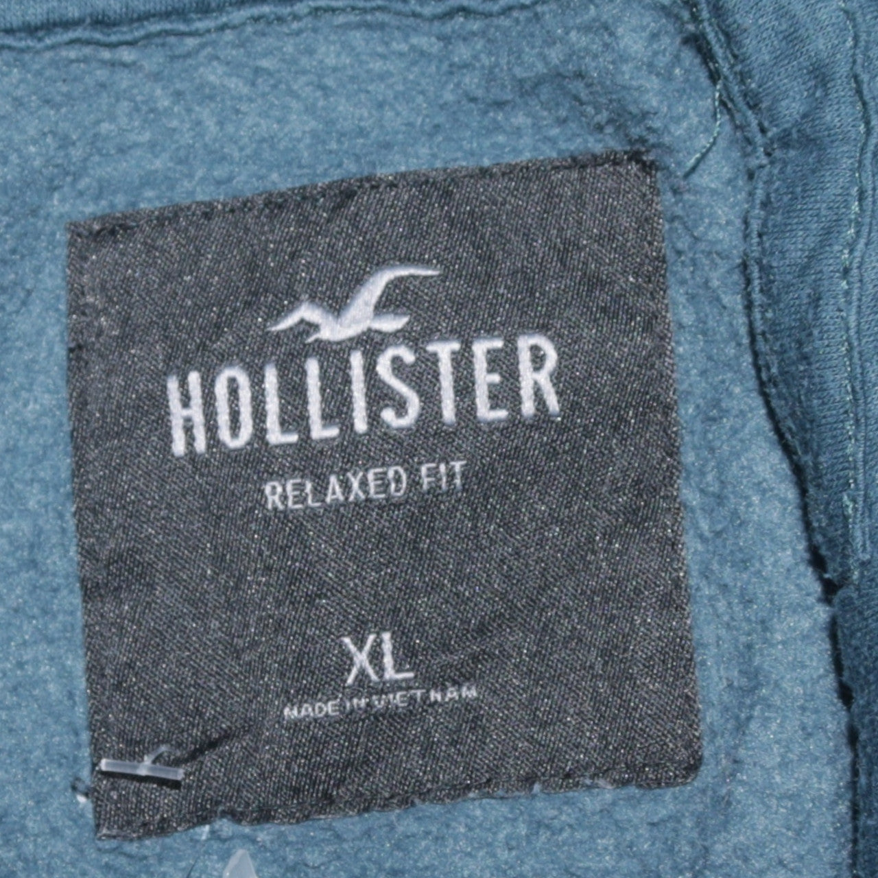Mens UK Size XL Hollister Blue Pullover Hoodie