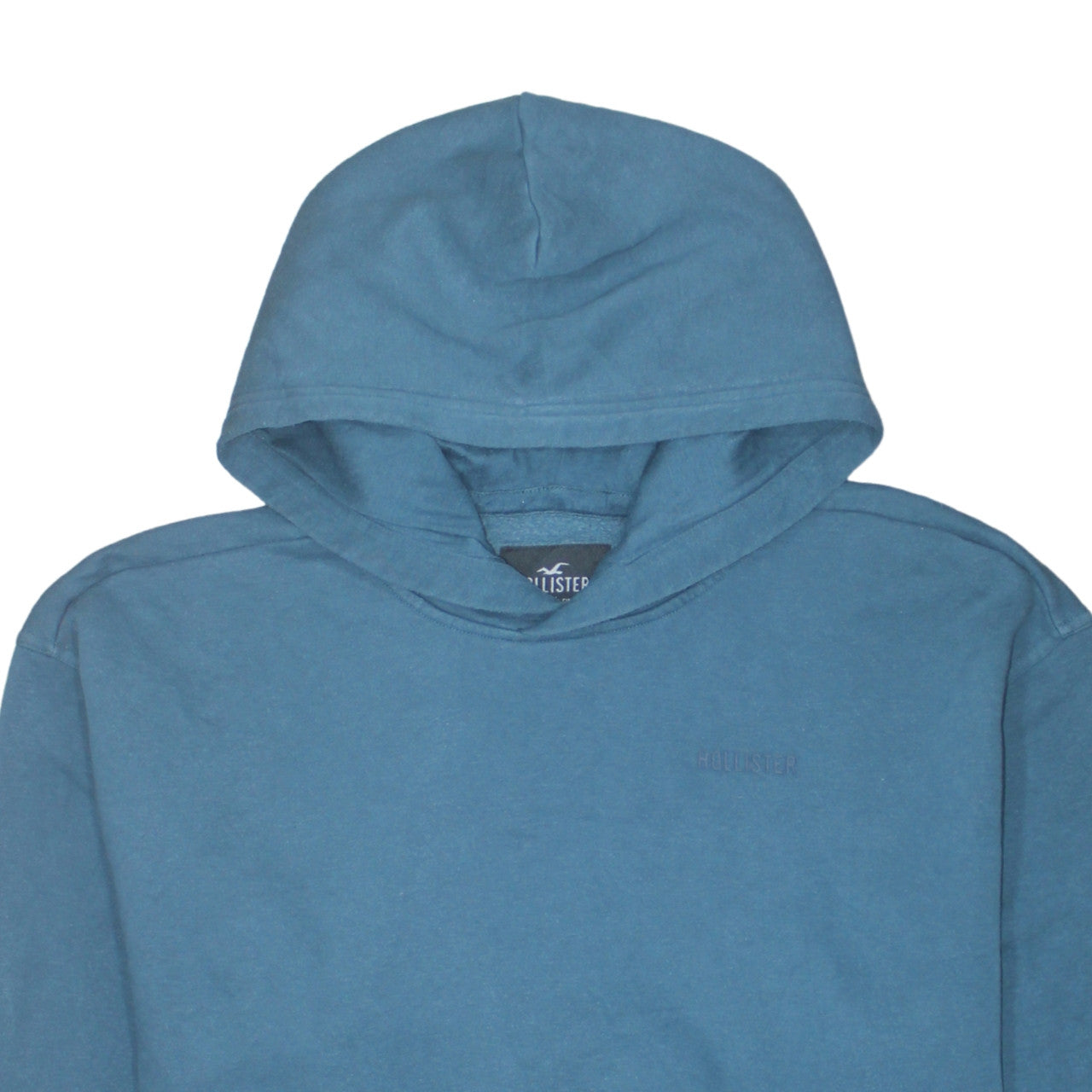 Mens UK Size XL Hollister Blue Pullover Hoodie