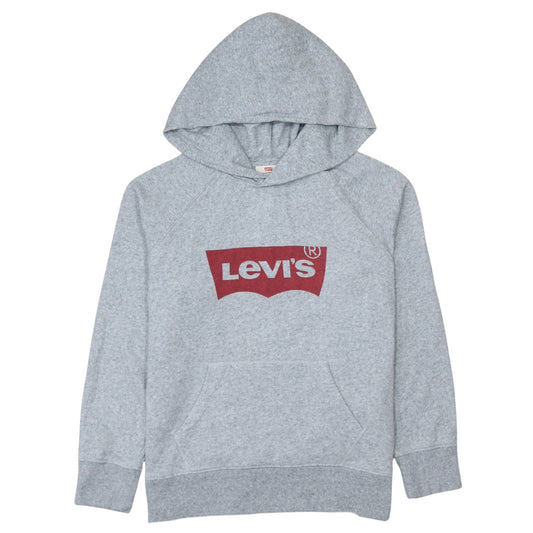 Mens UK Size XS Levi's Grey Pullover Hoodie