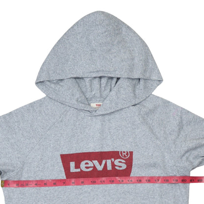 Mens UK Size XS Levi's Grey Pullover Hoodie