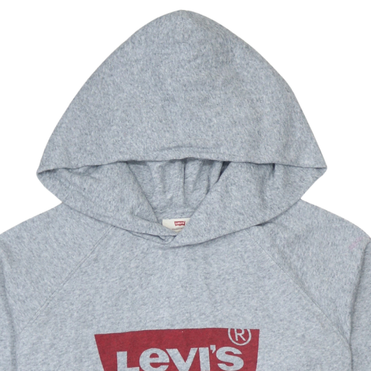 Mens UK Size XS Levi's Grey Pullover Hoodie