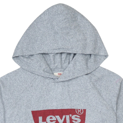 Mens UK Size XS Levi's Grey Pullover Hoodie