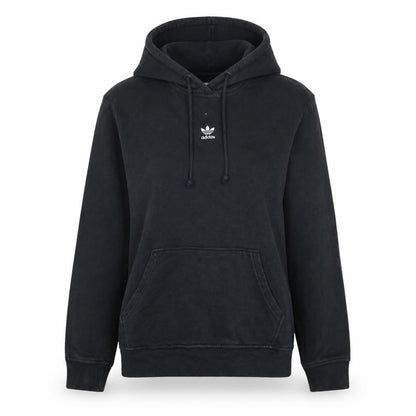 Womens UK Size 10 adidas Black Pullover Hoodie
