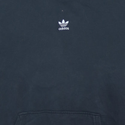 Womens UK Size 10 adidas Black Pullover Hoodie