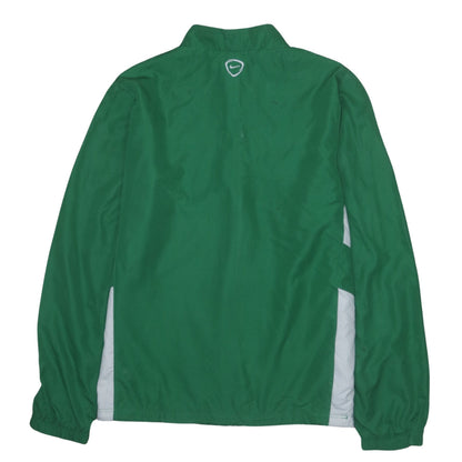 Nike Boys Green Dri-FIT XL Track Jacket Lightweight Full Zip Sports Top