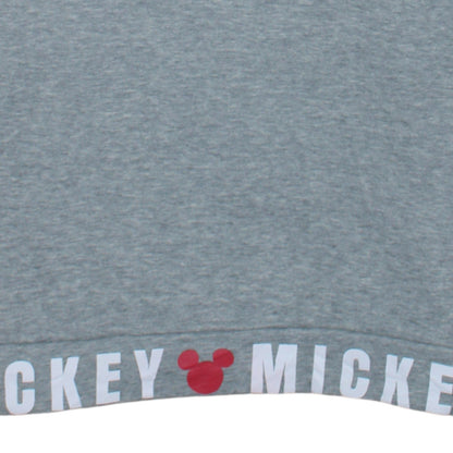 Disney Primark Women's Grey Mickey Mouse Pullover Sweatshirt Size S 10/12