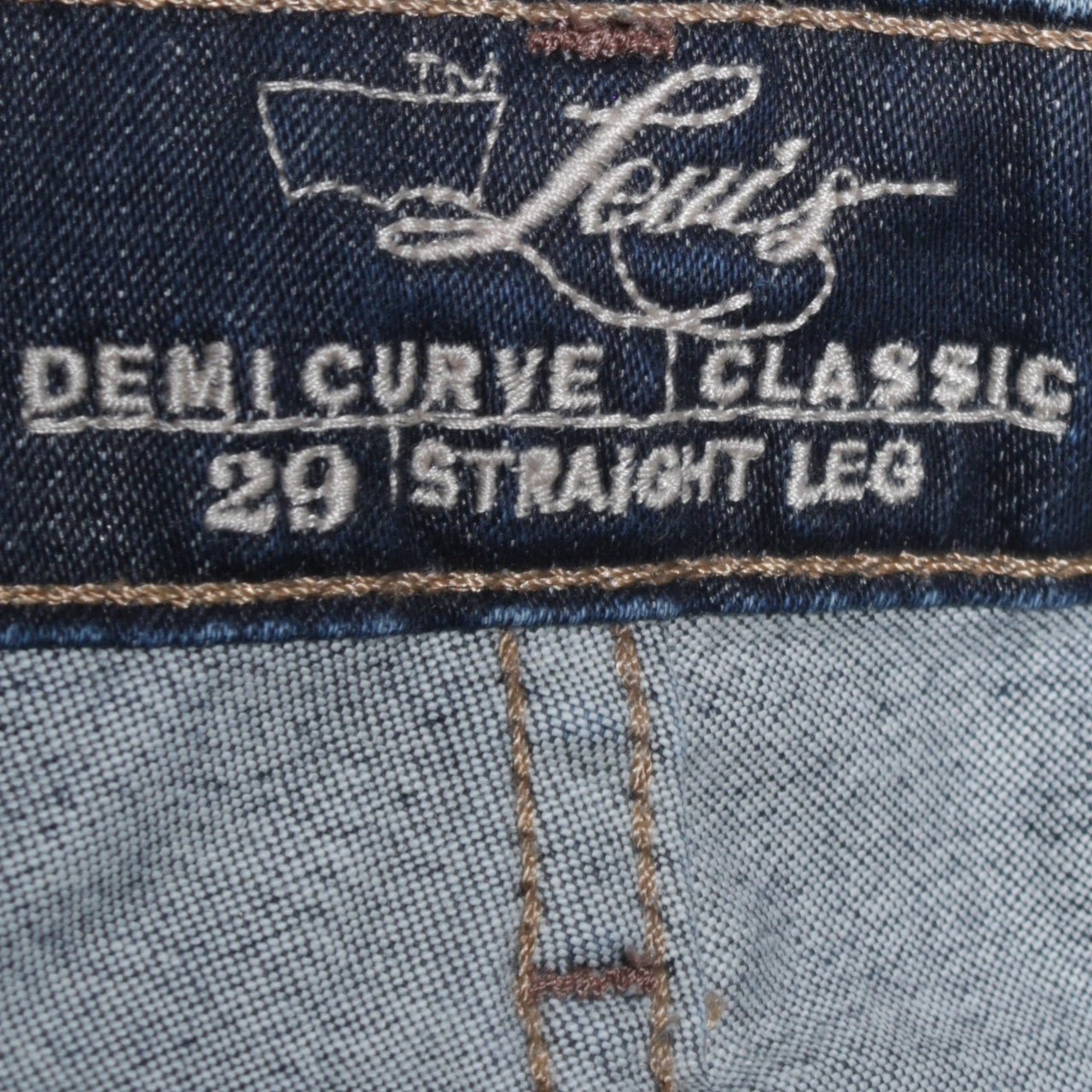 Levi’s Women’s Blue 29 Classic Straight Leg Denim Jeans