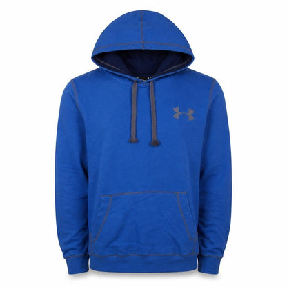 Under Armour Mens Blue Pullover Hoodie Size S ColdGear Fleece