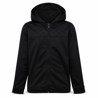 Umbro Boys Black Full Zip Hoodie Size 16/18 Hooded Sportswear