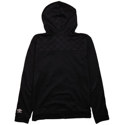 Umbro Boys Black Full Zip Hoodie Size 16/18 Hooded Sportswear