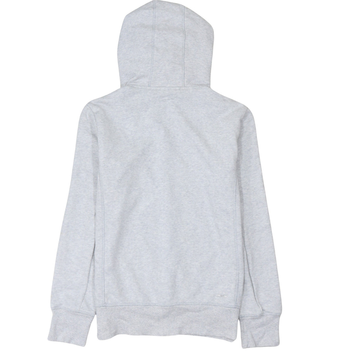 Adidas Womens Grey Full Zip Hoodie Small Climalite Essentials
