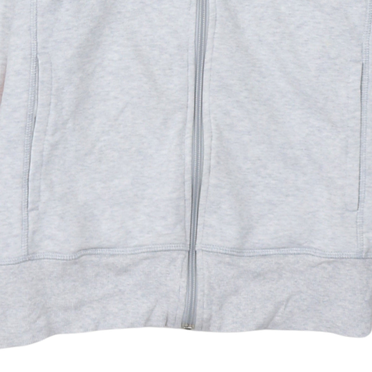 Adidas Womens Grey Full Zip Hoodie Small Climalite Essentials