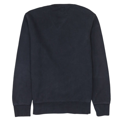 Levi's Mens Black Camo Logo Crew Neck Sweatshirt Size M