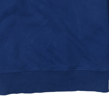 Calvin Klein Jeans Men's Blue Crew Neck Cotton Sweatshirt Size M