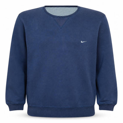 Nike Men's Blue L Crew Neck Pullover Sweatshirt