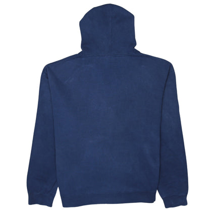 Fila Mens Blue Pullover Hoodie XL Logo Sports Sweatshirt