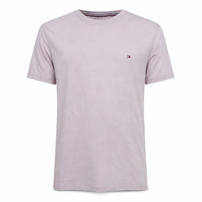 Tommy Hilfiger Men's Pink Cotton Crew Neck T-Shirt XL