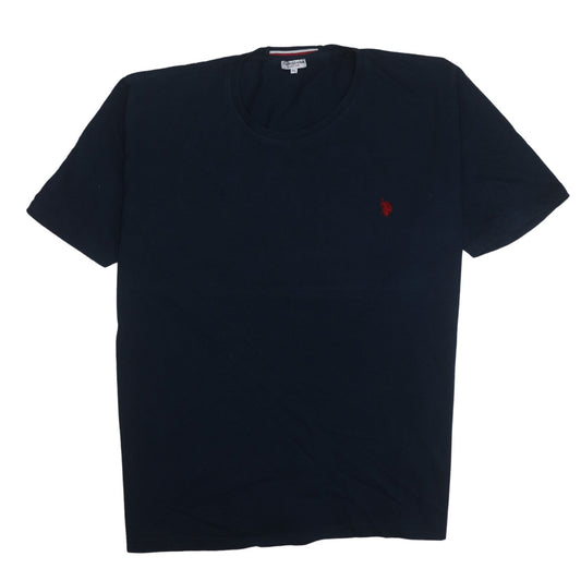 U.S. Polo Assn. Men's Blue 4XL Crew Neck Cotton T-Shirt
