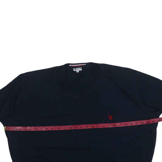 U.S. Polo Assn. Men's Blue 4XL Crew Neck Cotton T-Shirt