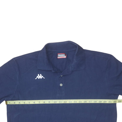 Kappa Men's Blue XL Polo Shirt Cotton Regular Fit Casual